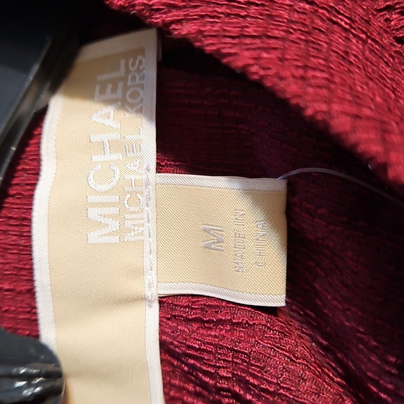 NWT Michael Kors Cold Shoulder Top - Picture 5 of 9